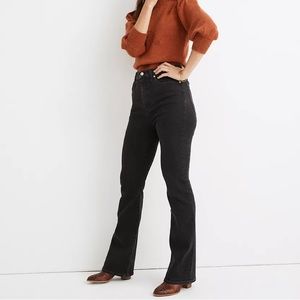 Black Madewell Skinny Flare Jeans